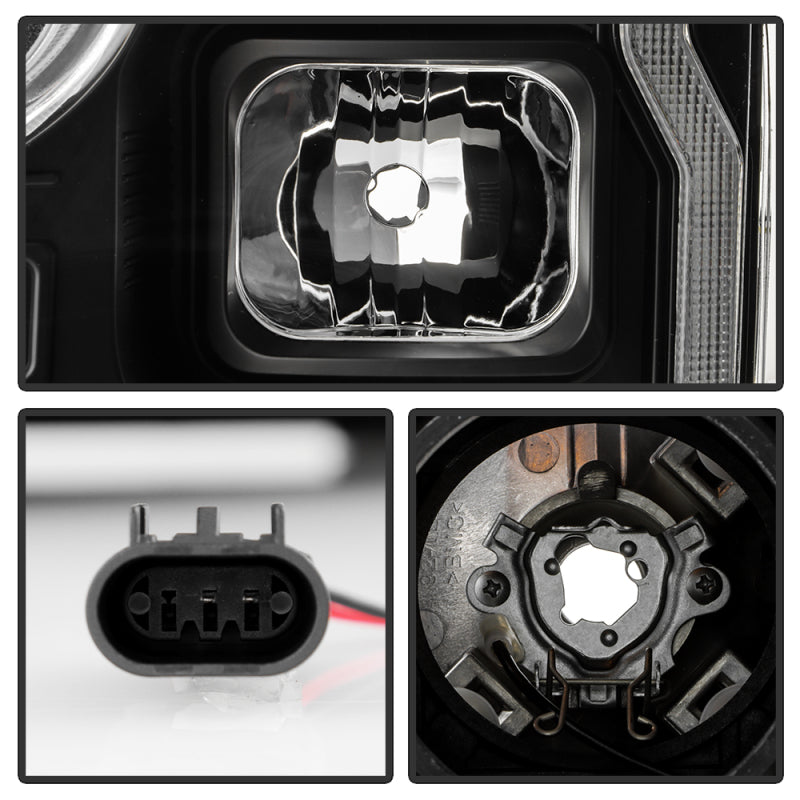 Spyder 5088628 Signature fits Ford 20-22 F250/F350 (Halogen) Proj. Headlights -