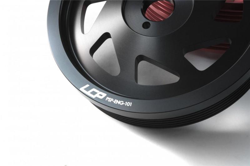 Perrin Performance PSP-ENG-101BK PERRIN fits Subaru Lightened Crank Pulley Black