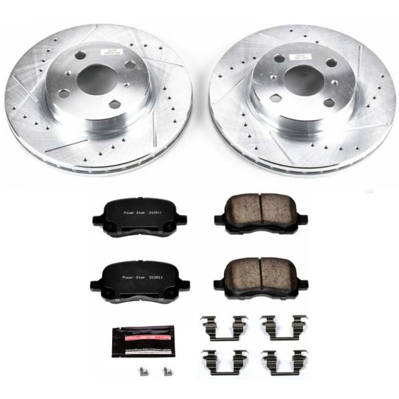 PowerStop K1152 fits Chevrolet 98-02 Prizm Front Z23 Evolution Sport Brake Kit