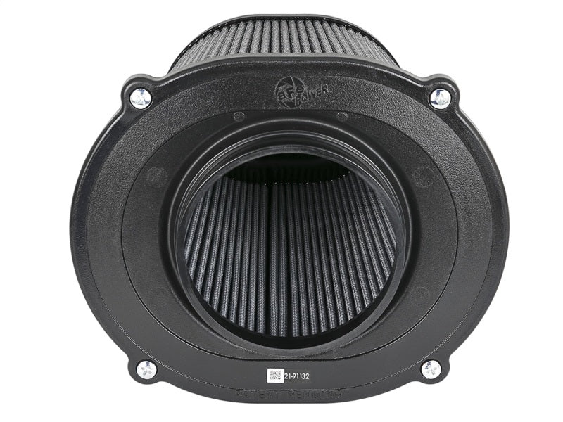 AFE 21-91132 m Pro DRY S Air Filter Inverted Top - 5in Flange x 8in Height - Dr