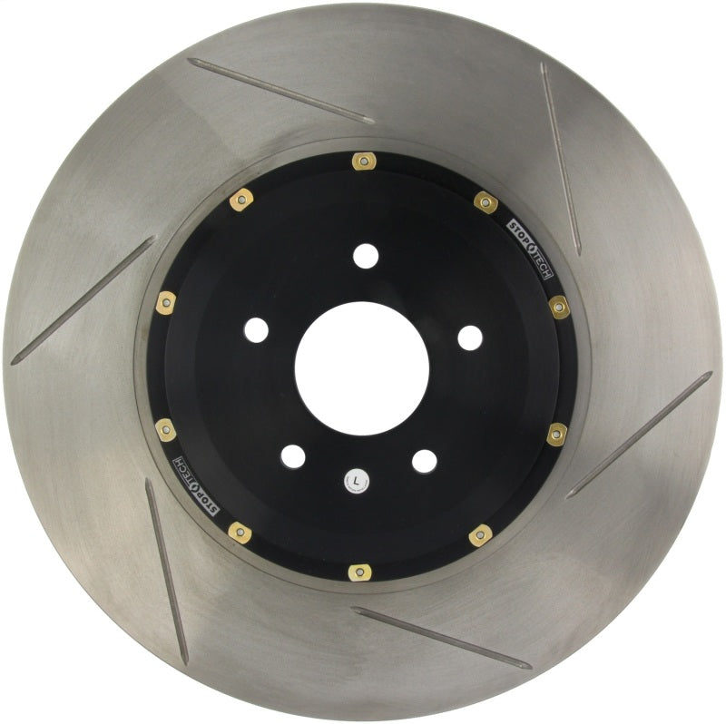 Stoptech 129.33115.14 07-08 Audi RS4 AeroRotor Direct Replacement 2-piece Slotted Right Rear Rotor