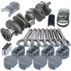 Eagle 515034185 fits Pontiac 455 4.250in Crank 6.800in H-Beam -6cc Flat Top 4.185in Pistons Rotating Assembly