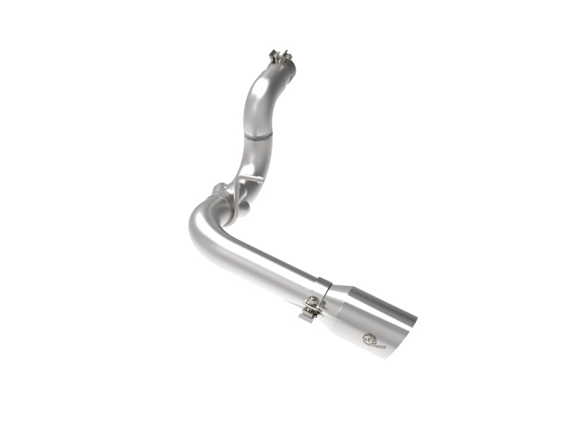 AFE 49-38092-P fits Jeep Wrangler Large Bore-HD 3in 304 Stainless Steel DPF-Bac