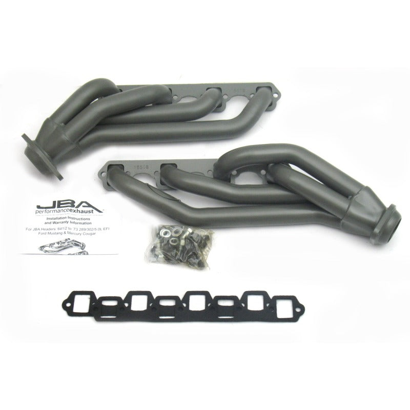JBA 1650SJT fits Ford 65-73 Mustang 260-302 SBF 1-5/8in Primary Ti Ctd Mid Length Header