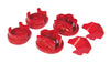 Prothane 2405 99+-0 fits Honda Civic 3 Mount Kit - Red