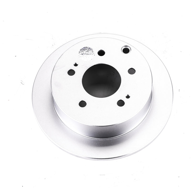 PowerStop fits Mitsubishi Eclipse Rear Evolution Geo 06-12met Coated Rotor