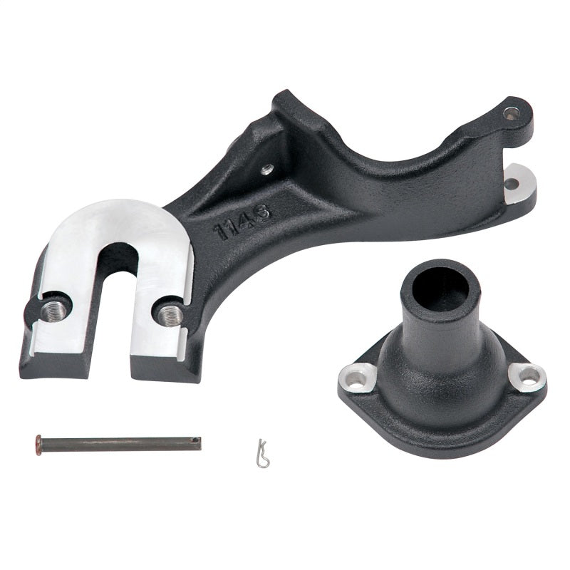 Edelbrock 11463 Generator Offset Kit fits Ford Flathead49-53 Satin Black