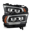 AlphaRex 880574 19-22 fits Dodge Ram 1500 PRO-Series Projector Headlights Bla
