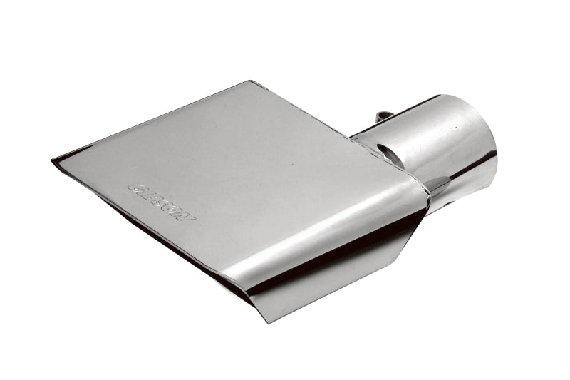 Gibson 500429 Rectangle Sport Tip - Right - 6x2.75in OD/2in Inlet/9.5in Length