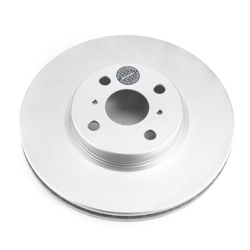 PowerStop JBR1546EVC fits Toyota Yaris Front Evolution Geo 12-18met Coated Rotor