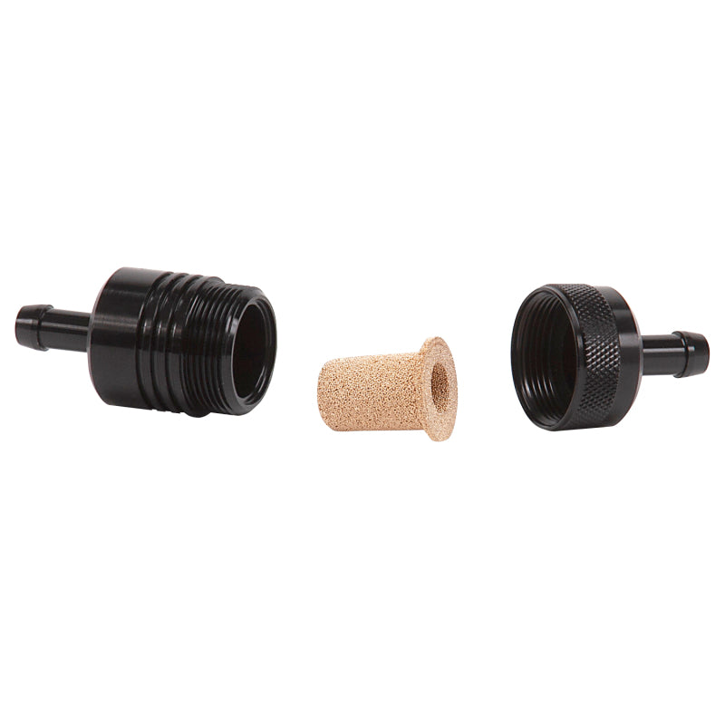 Russell 645090 Performance Black Street Fuel Filter (3in Length 1-1/8in diameter 5/16in inlet/outlet)