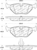 Stoptech 308.0692 Street Touring 01-02 fits BMW Z3 / 03-09 Z4 / 10/90-07 3 Series Rear Brake Pads
