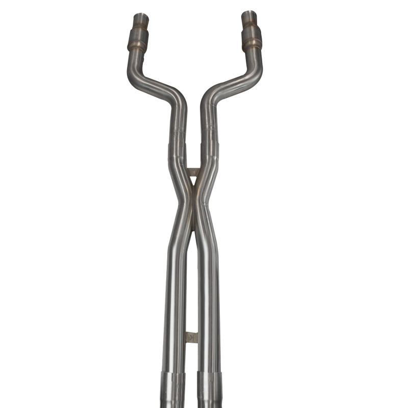 Kooks 22505301 10-15 fits Chevy Camaro SS/ZL1/1LE w/o Ground Effects 3in Green Catted Exhaust w/ X-Pipe