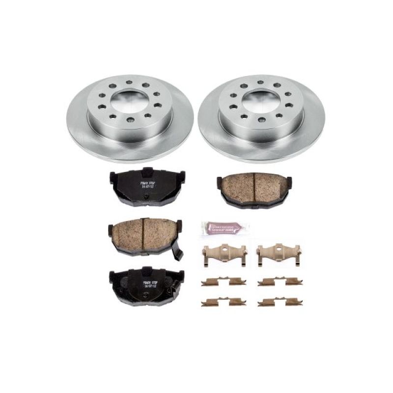 PowerStop KOE170 fits Hyundai 03-08 Tiburon Rear Autospecialty Brake Kit