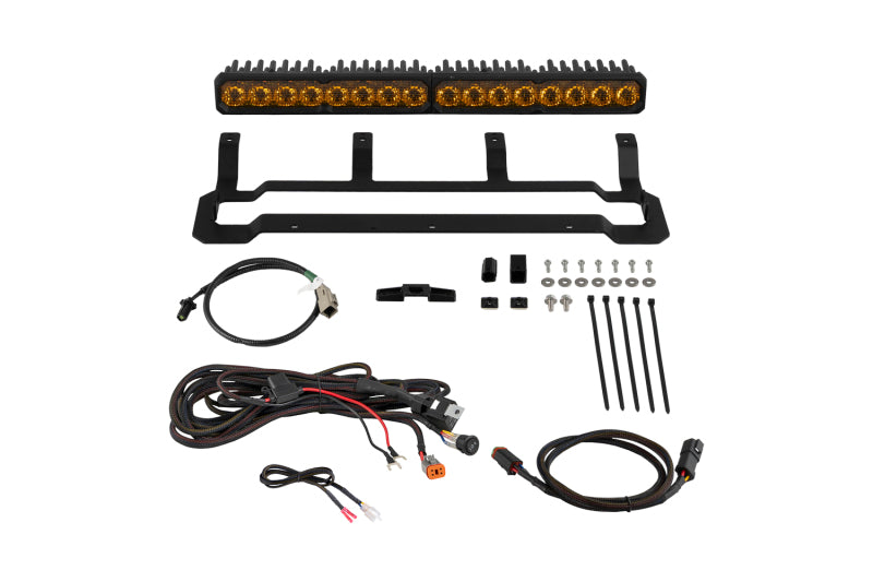 Diode Dynamics DD8735 4Runner 2025 TRD Pro Grille SS20 Pro Yellow Combo