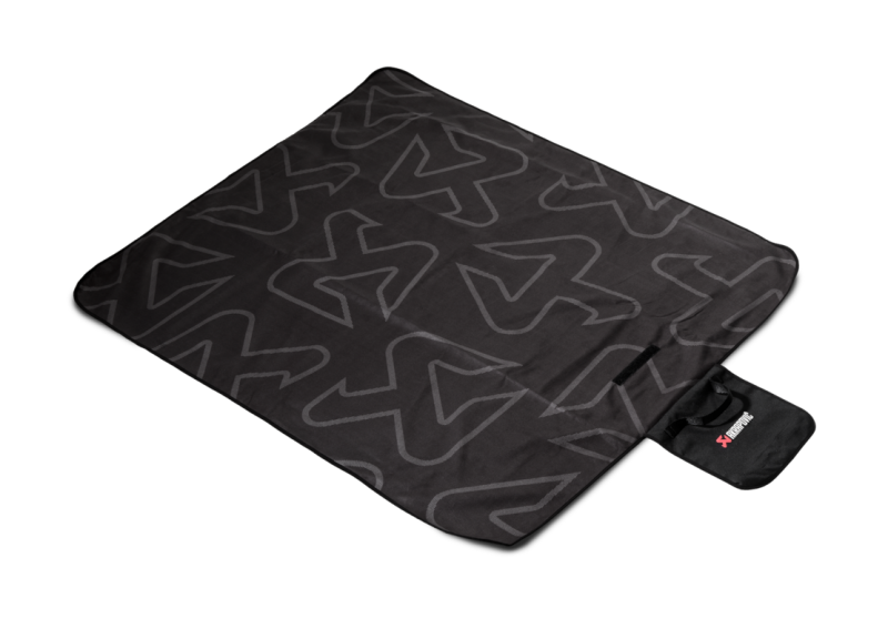Akrapovic 802344 Picnic Blanket - Black/Grey