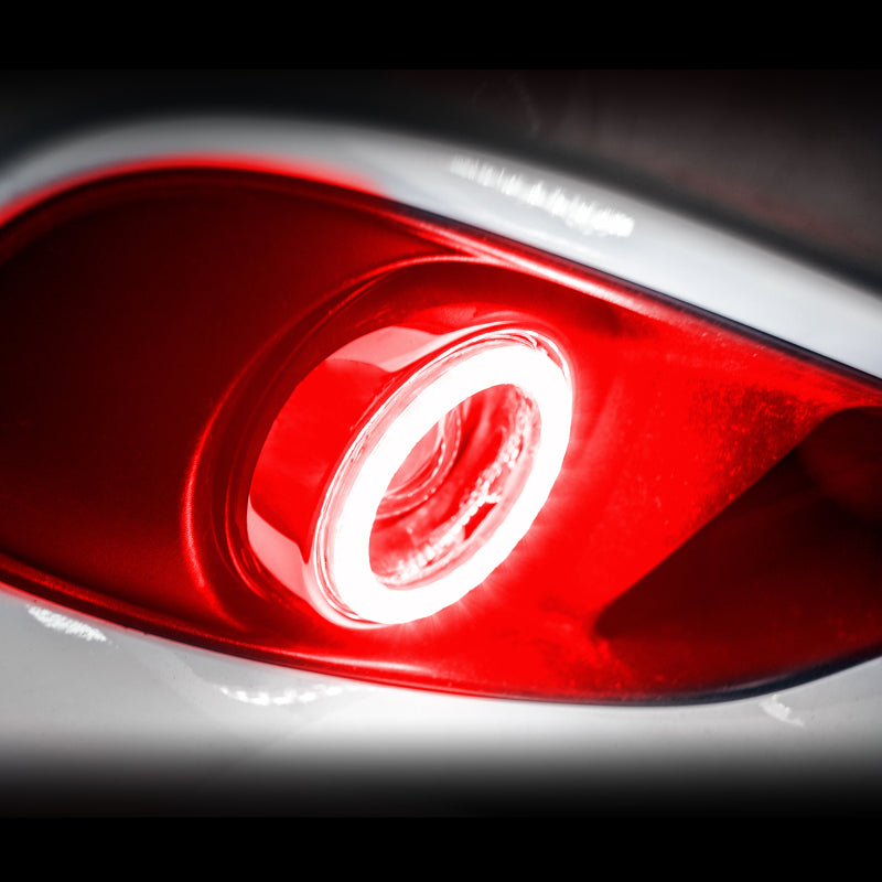 Oracle 09-11 Nissan Maxima Surface Mount LED Fog Light Halo Kit - Red