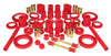 Prothane 37773 fits Ford 94-98 Mustang Total Kit - Red