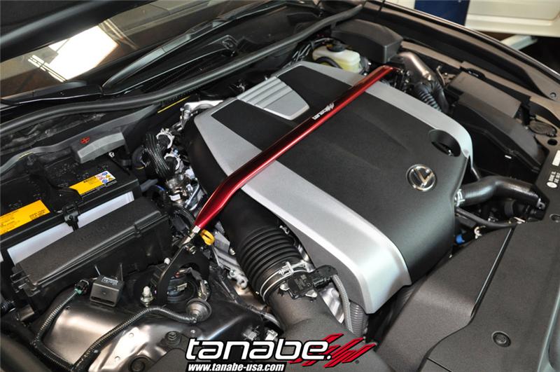 Tanabe TTB170F Sustec Front Strut Tower Bar 2013 fits Lexus GS350 Base/F-Sport RWD/AWD