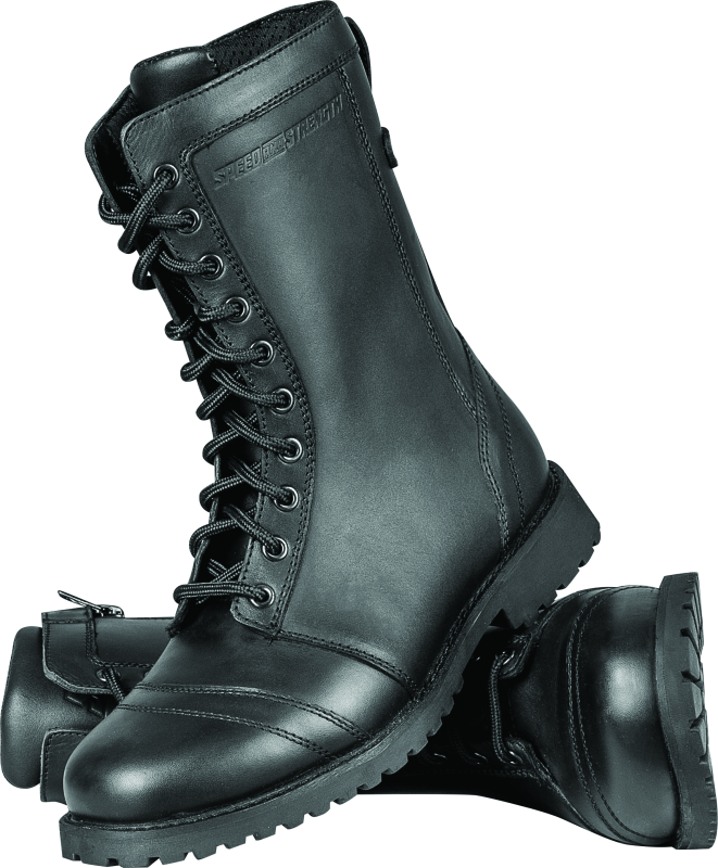 Speed and Strength 880479 Fast Times Leather Boots Black Womens Size - 10
