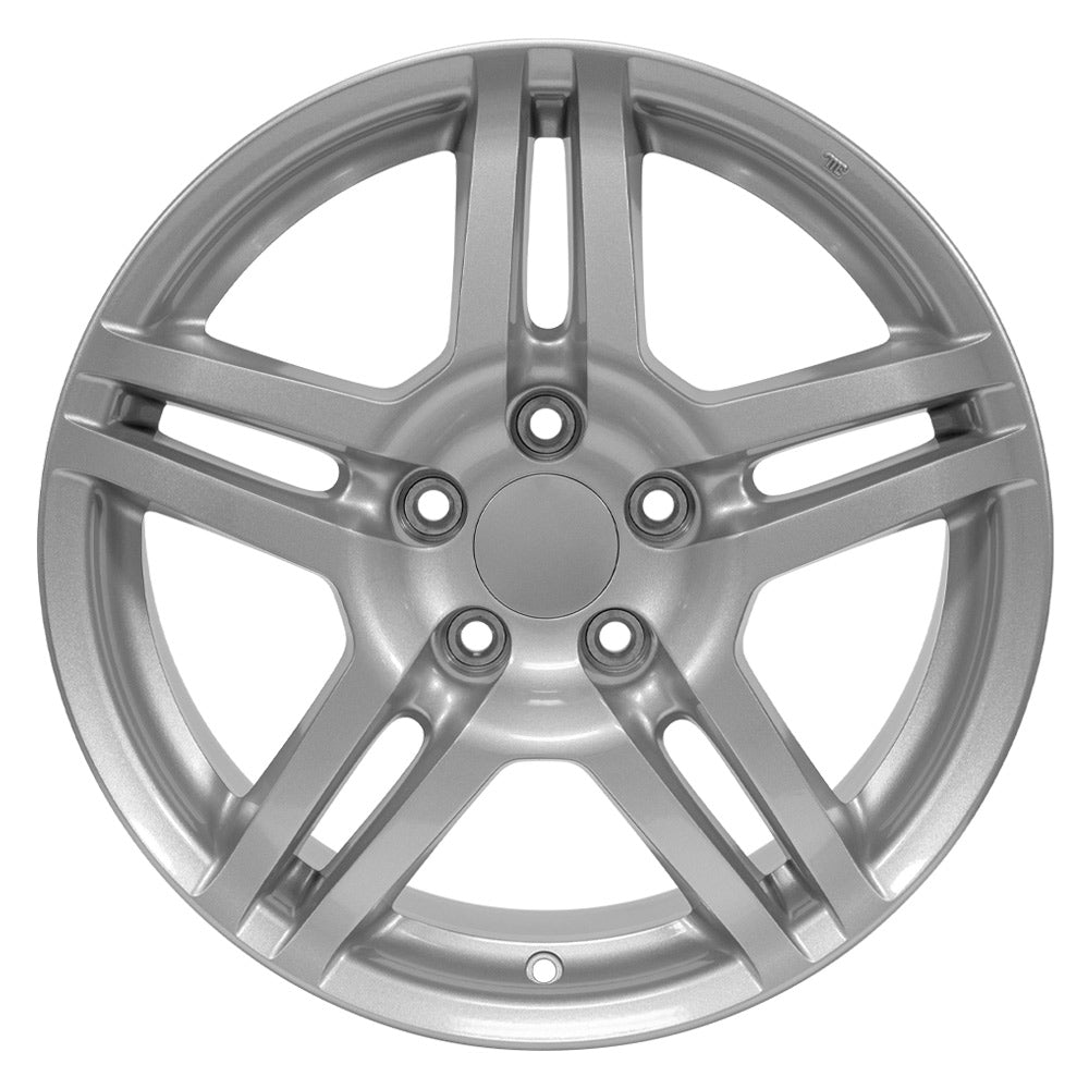 OE Wheels AC04-17080-5450-45S 17" Replica AC04 fits Acura TL 17x8 Silver