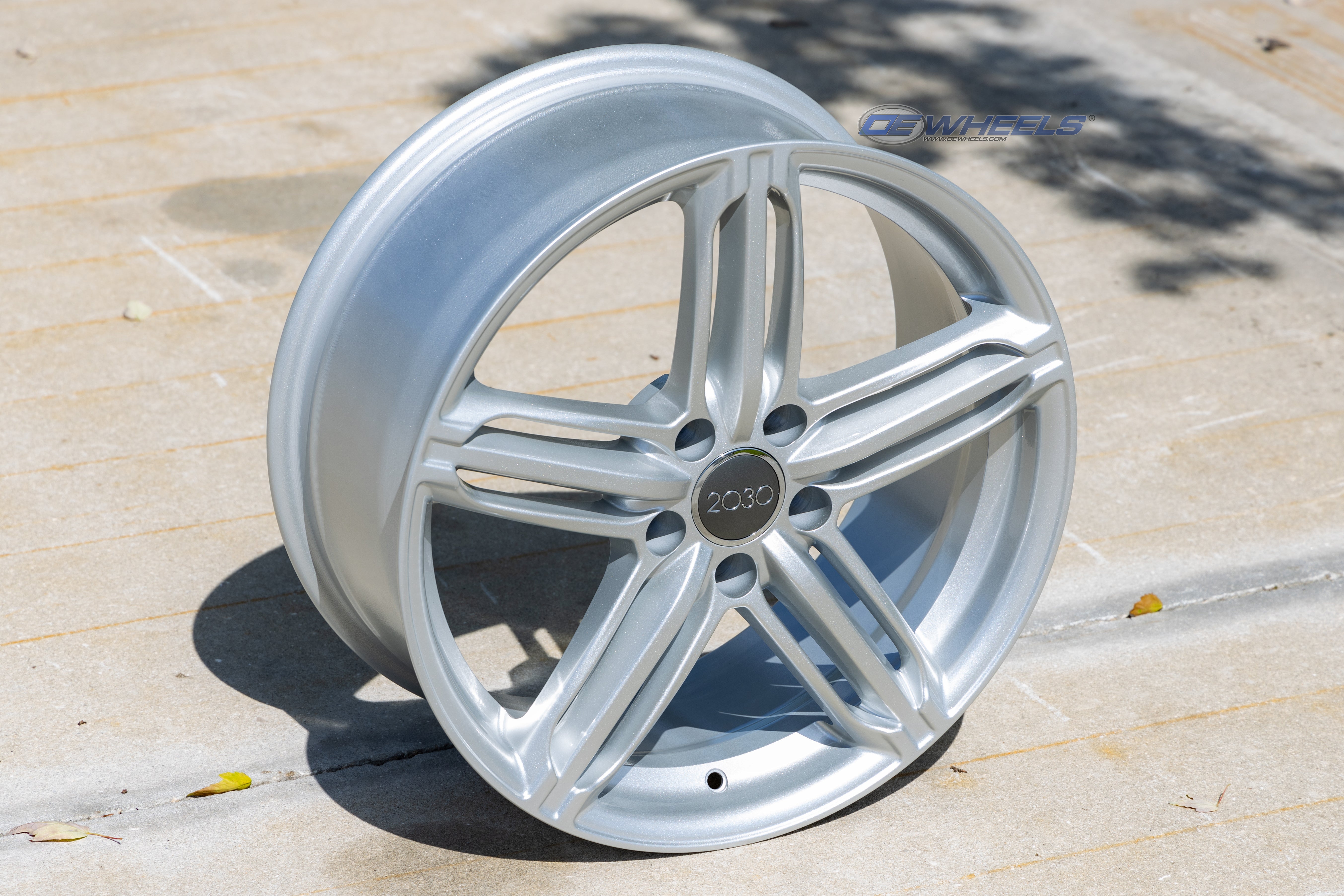 OE Wheels AU12-18080-5112-35S 18" Replica AU12 fits Audi RS6 18x8 Silver