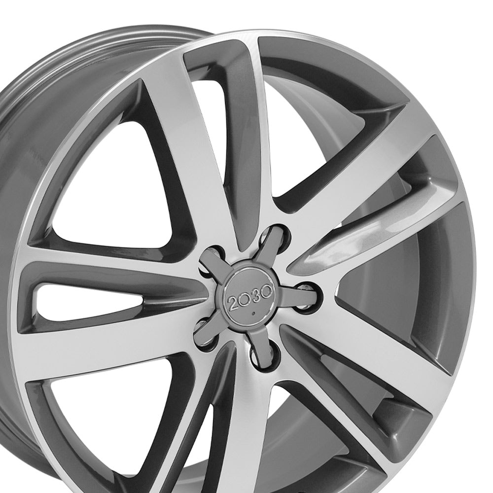 OE Wheels AU20-20090-5130-60MG 20" Replica AU20 fits Audi Q7 20x9 Machined