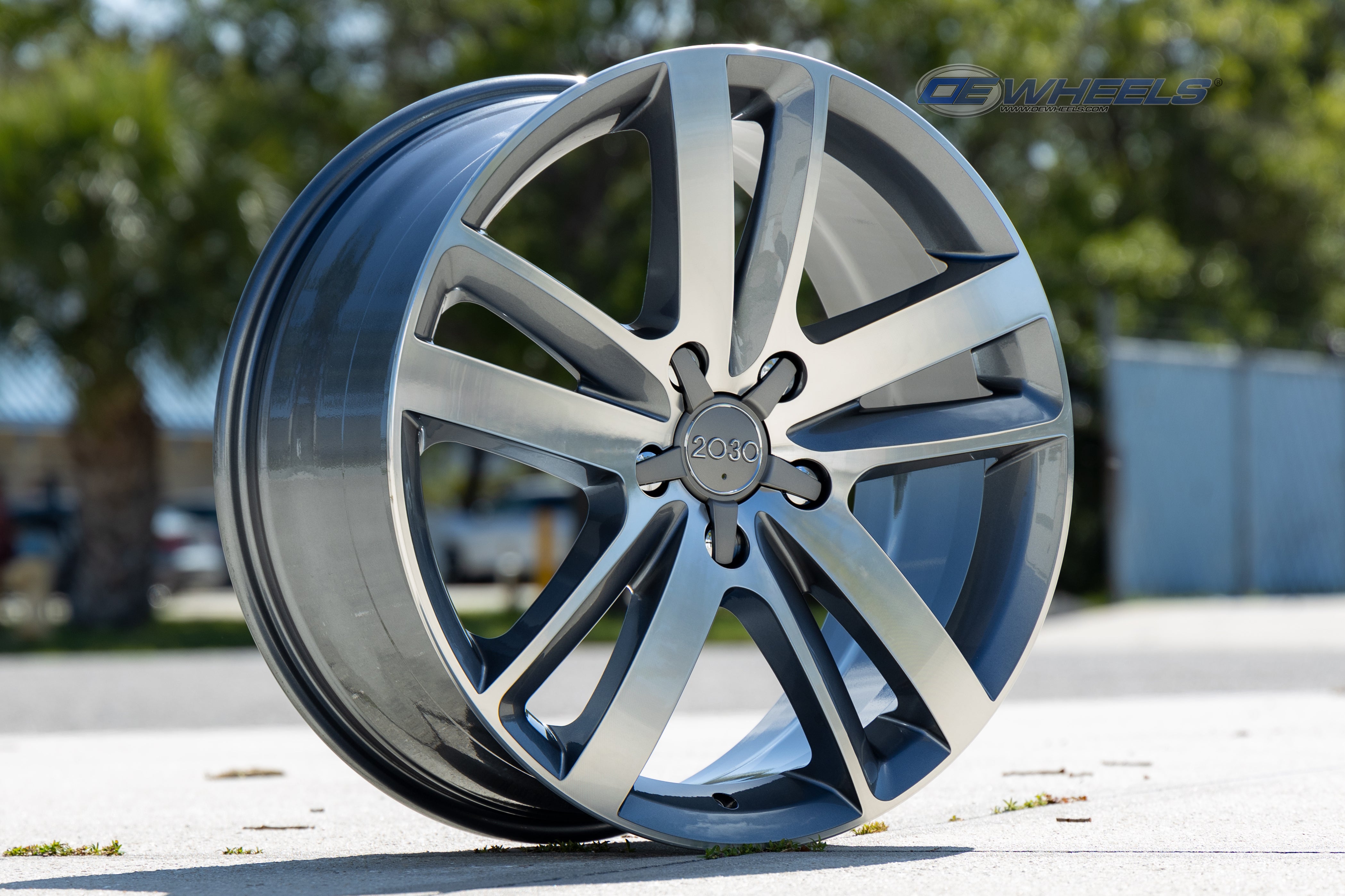 OE Wheels AU20-20090-5130-60MG 20" Replica AU20 fits Audi Q7 20x9 Machined