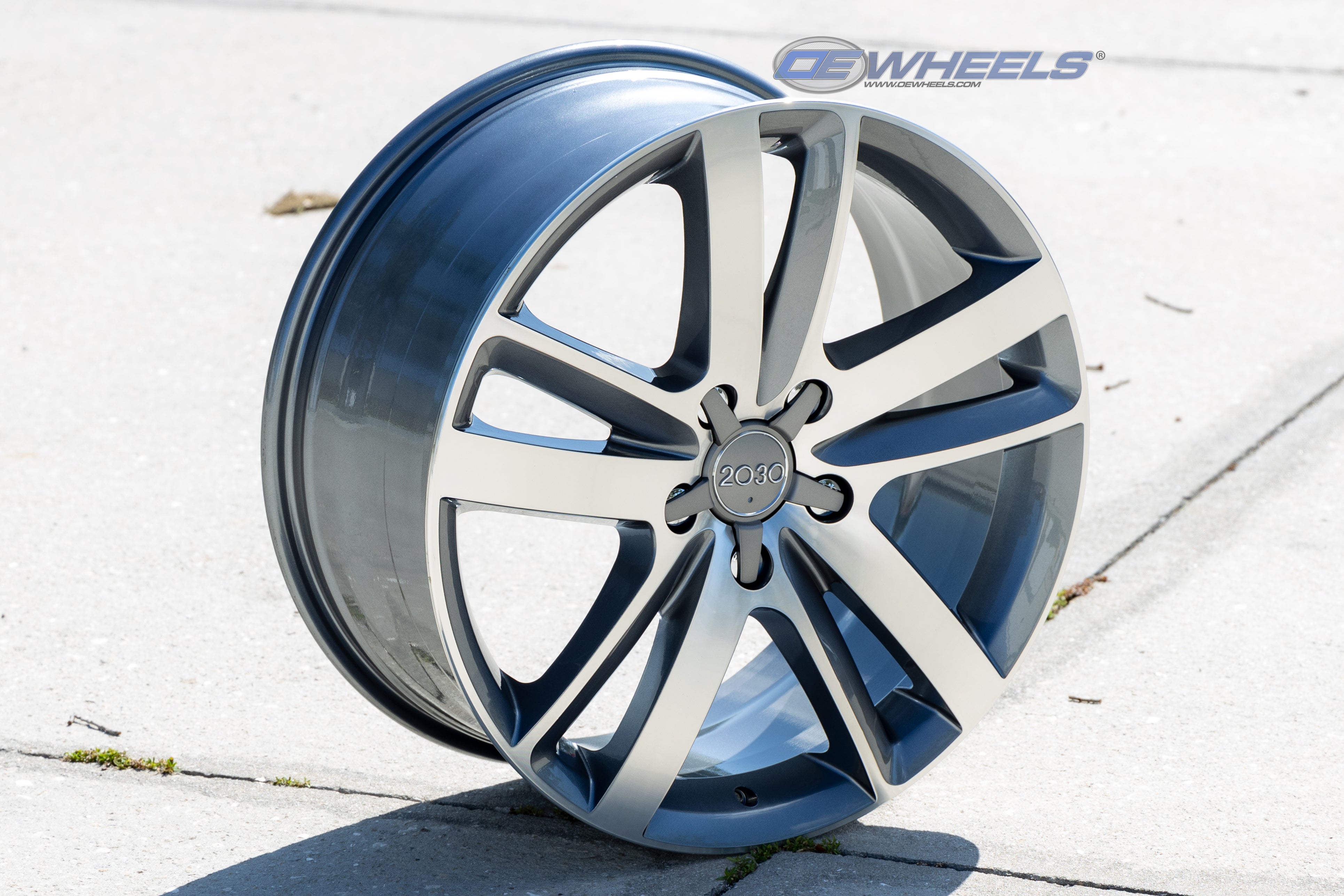OE Wheels AU20-20090-5130-60MG 20" Replica AU20 fits Audi Q7 20x9 Machined