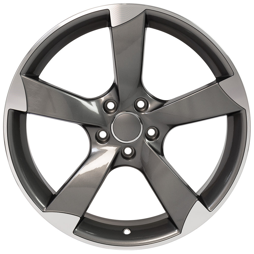 OE Wheels AU29-19085-5112-35MG 19" Replica fits Audi A Series 19x8.5 Machined