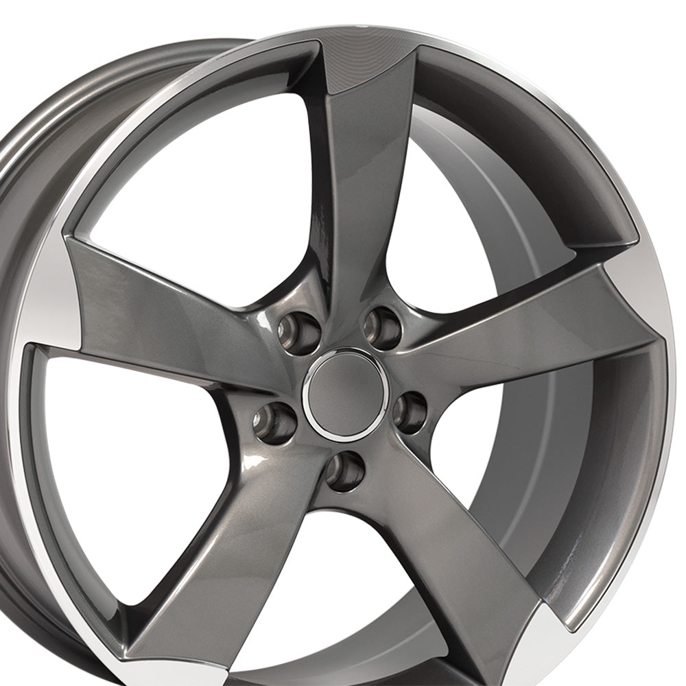 OE Wheels AU29-19085-5112-35MG 19" Replica fits Audi A Series 19x8.5 Machined