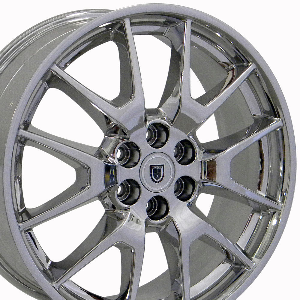 OE Wheels CA12-20080-6120-53C 20" Replica CA12 fits Cadillac SRX 20x8 Chrome
