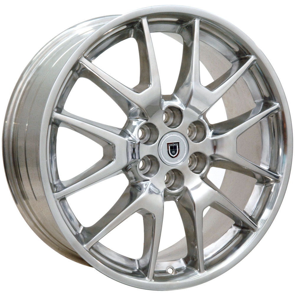 OE Wheels CA12-20080-6120-53P 20" Replica CA12 fits Cadillac SRX 20x8 Polished