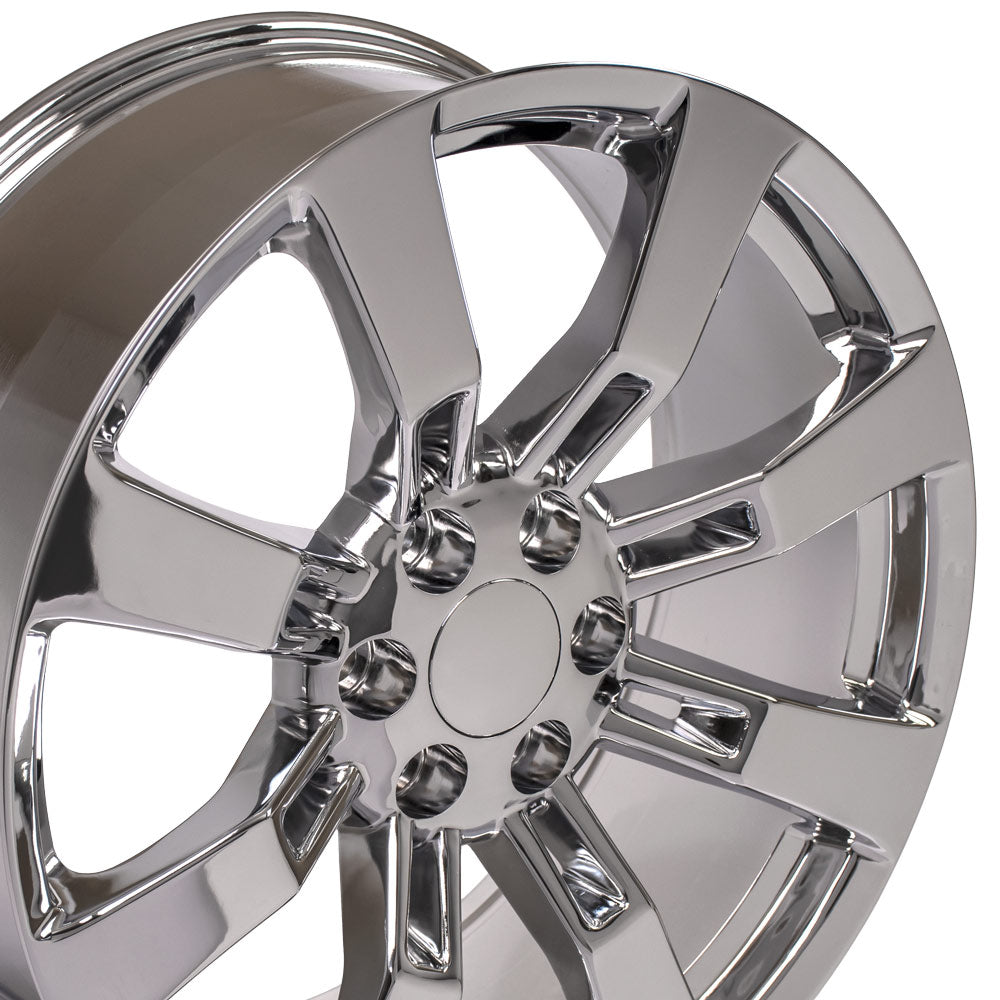 OE Wheels CA82-22090-6550-31C 22" Replica fits Cadillac Escalade 22x9 Chrome