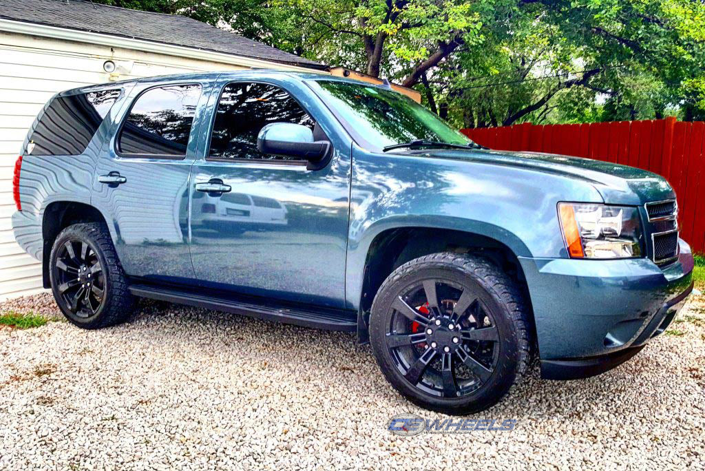 OE Wheels CA82-22090-6550-31B 22" Replica CA82 fits Cadillac Escalade 22x9 Black