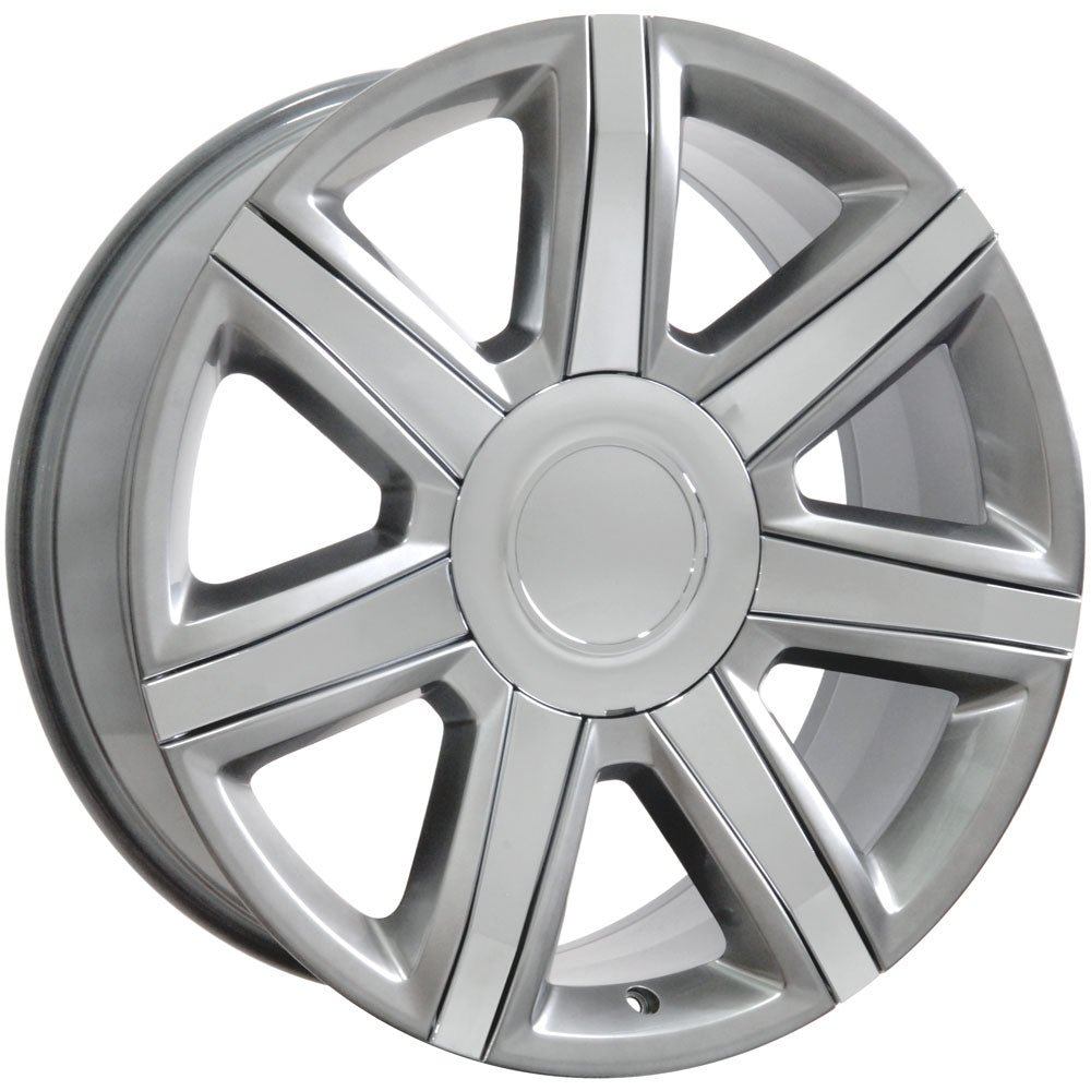 OE Wheels CA87-22090-6550-31HS-ic 22" Replica fits Cadillac Escalade 22x9 Hyper