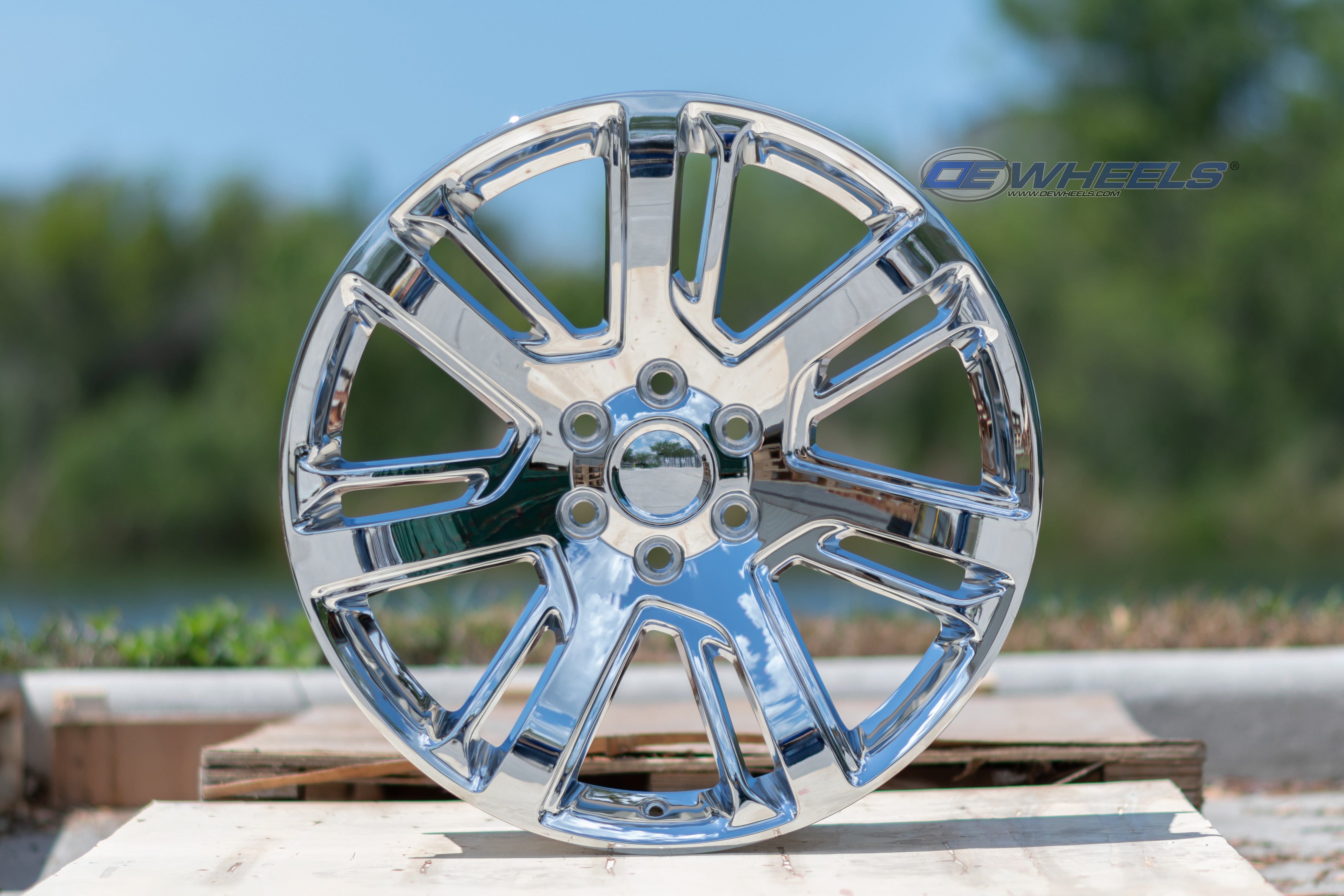 OE Wheels CA88-24100-6550-31C 24" Replica Fits Cadillac Escalade Rim