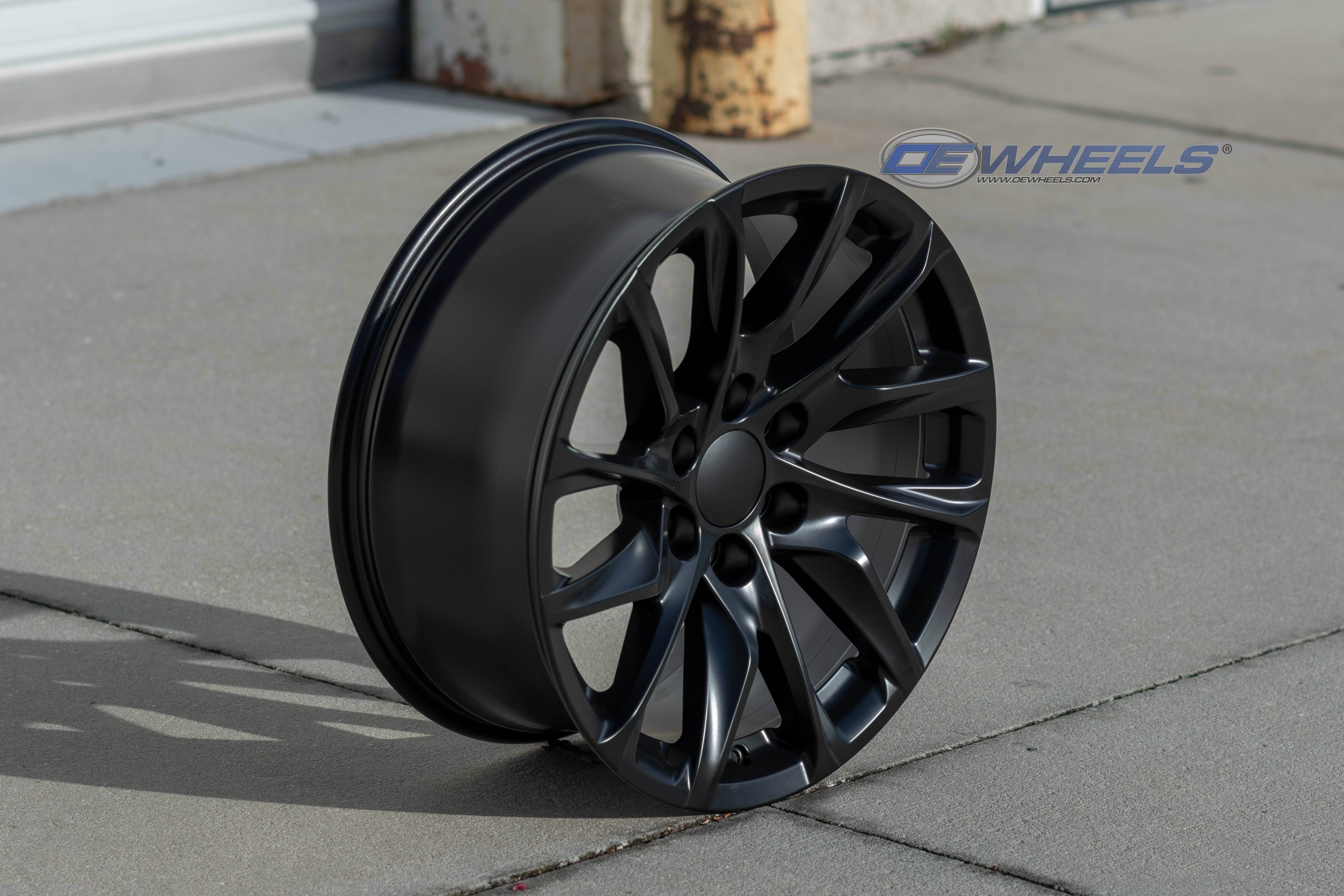 OE Wheels CA90-20090-6550-28B1 20" Replica fits Cadillac Escalade - Satin Black