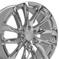 OE Wheels CA90-22090-6550-28C 22" Replica fits Cadillac Escalade 22x9 Chrome