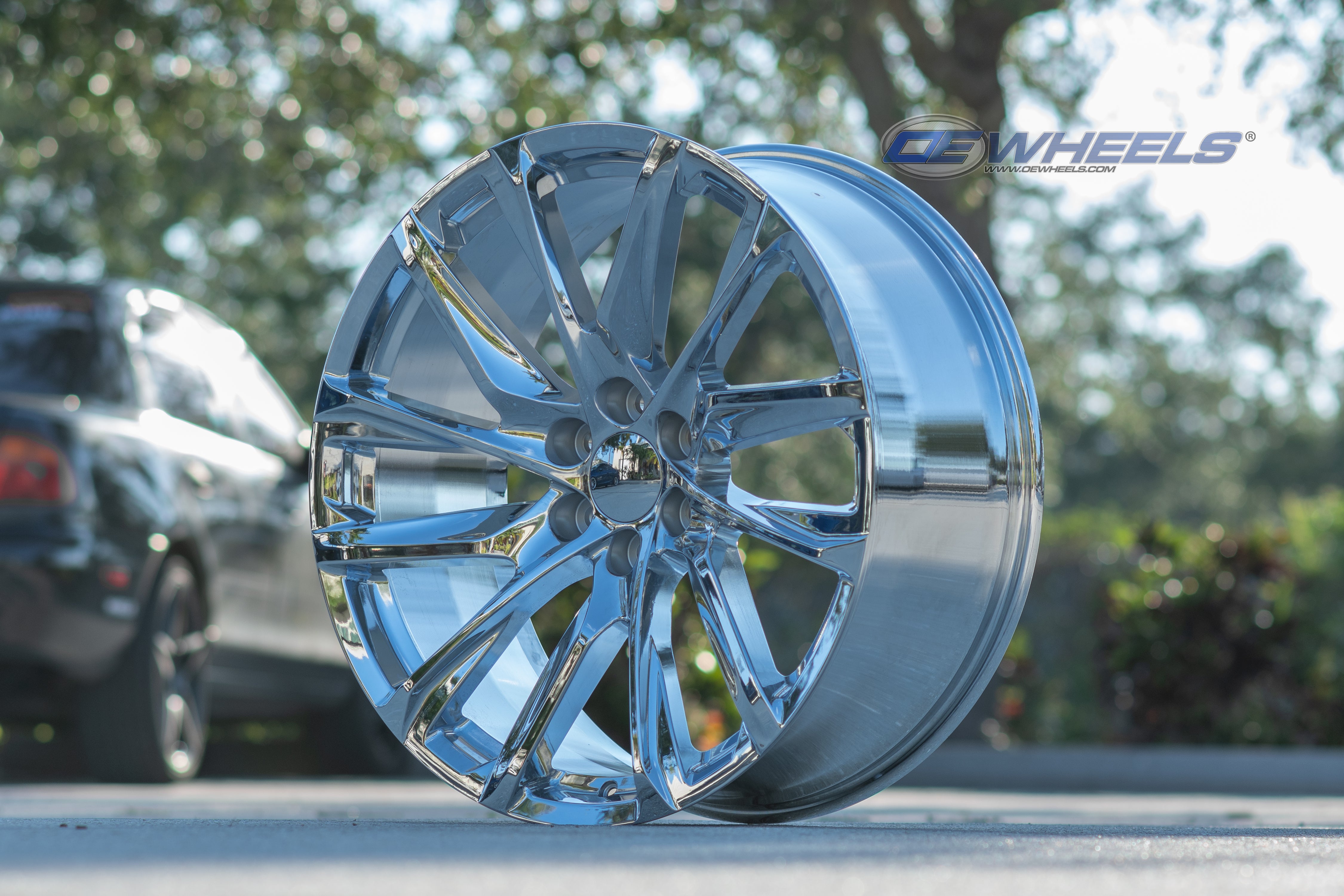 OE Wheels CA90-24100-6550-28C 24" Replica fits Cadillac Escalade 24x10 Chrome