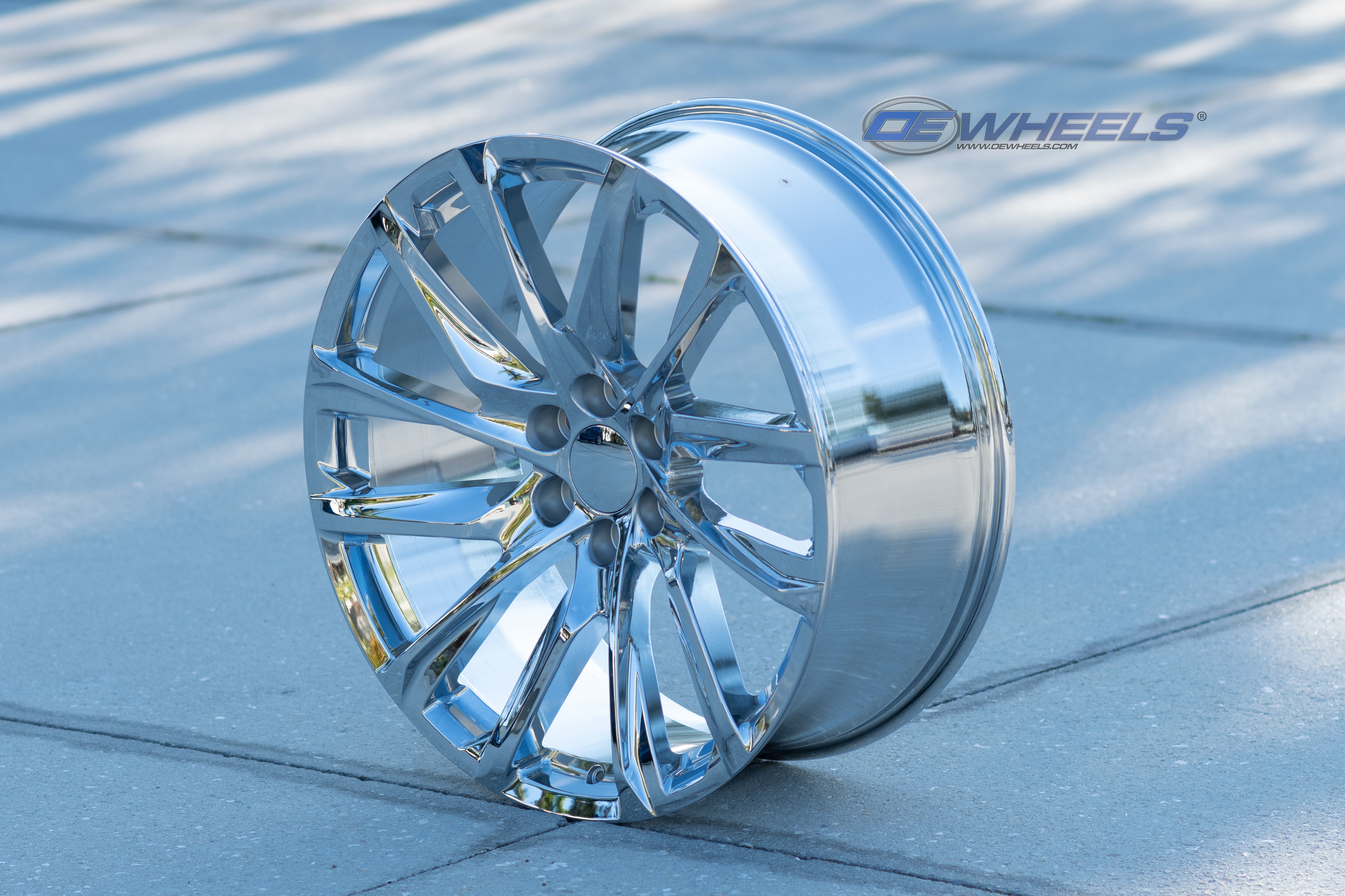 OE Wheels CA90-24100-6550-28C 24" Replica fits Cadillac Escalade 24x10 Chrome