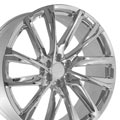OE Wheels CA90-26100-6550-28C 26" Replica fits Cadillac Escalade - Chrome 26x10