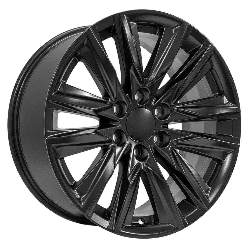 OE Wheels CA91-20090-6550-28B1 20" Replica fits Cadillac Escalade - Satin Black