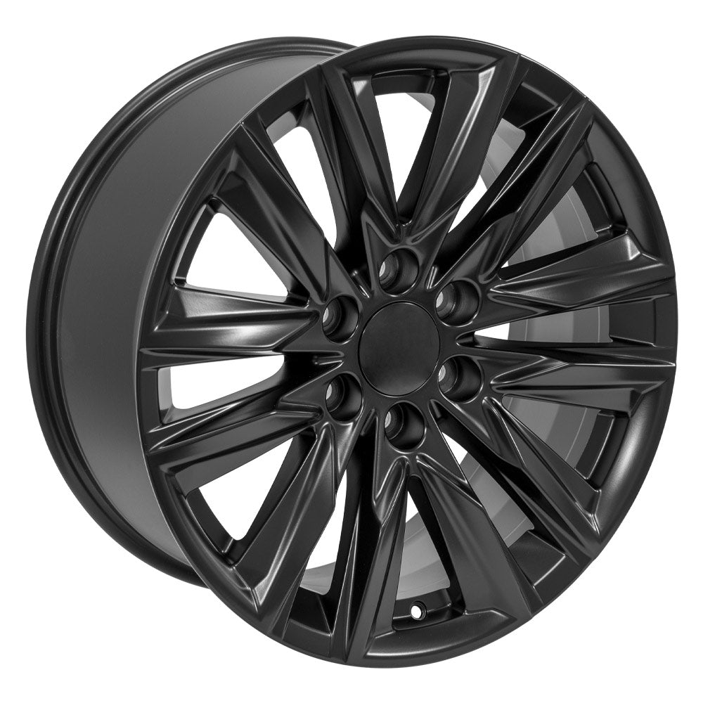 OE Wheels CA91-20090-6550-28B1 20" Replica fits Cadillac Escalade - Satin Black