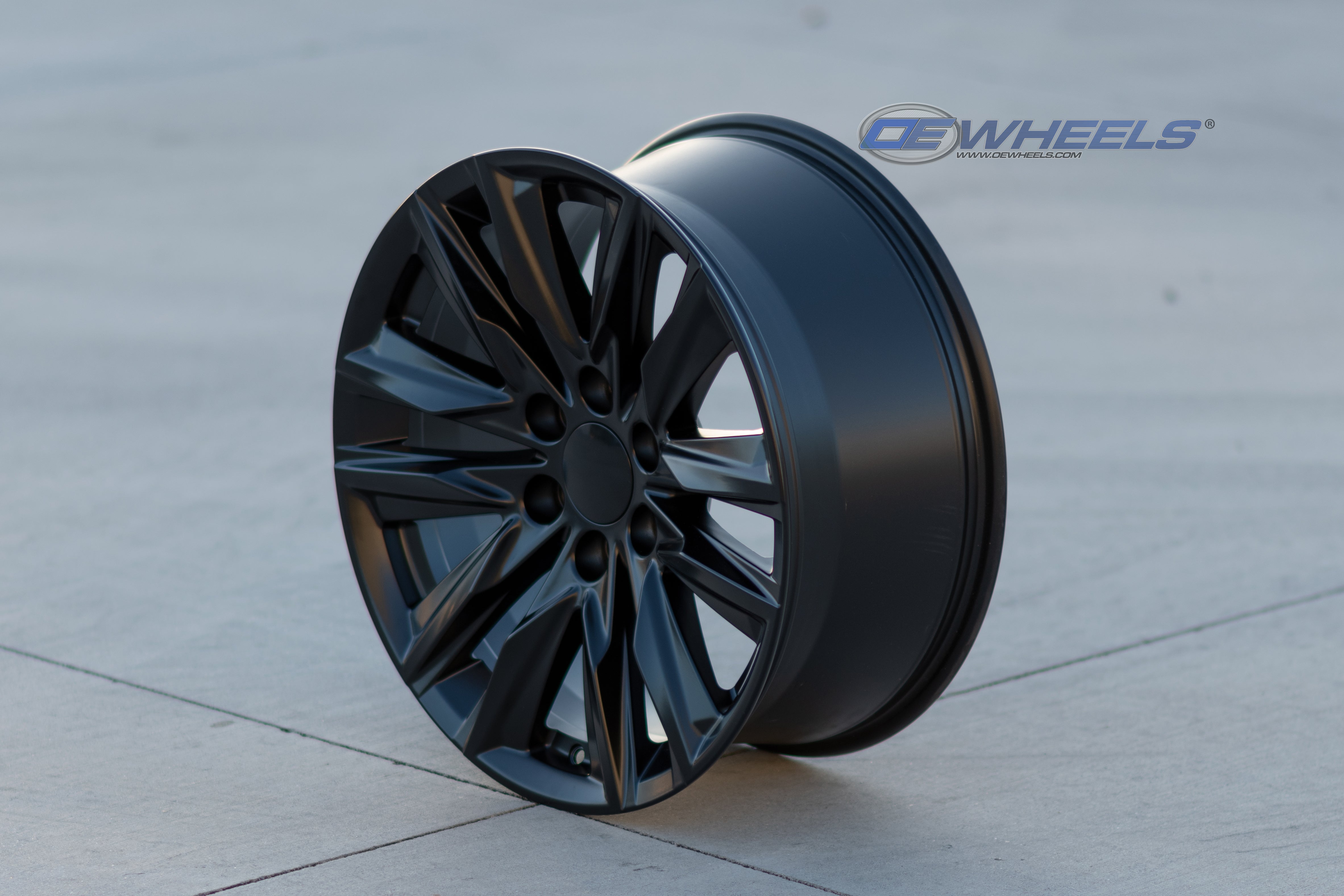 OE Wheels CA91-20090-6550-28B1 20" Replica fits Cadillac Escalade - Satin Black