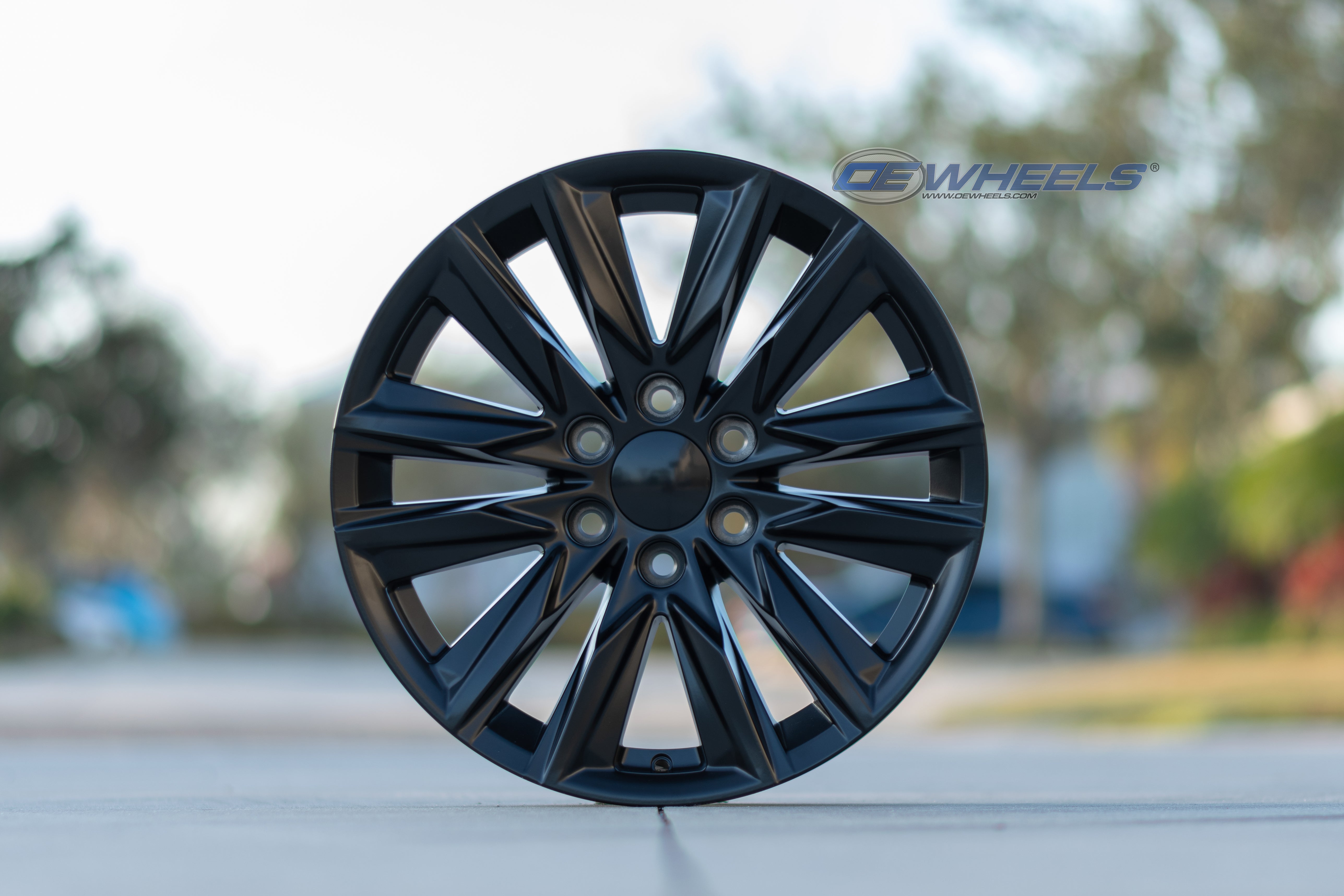 OE Wheels CA91-20090-6550-28B1 20" Replica fits Cadillac Escalade - Satin Black