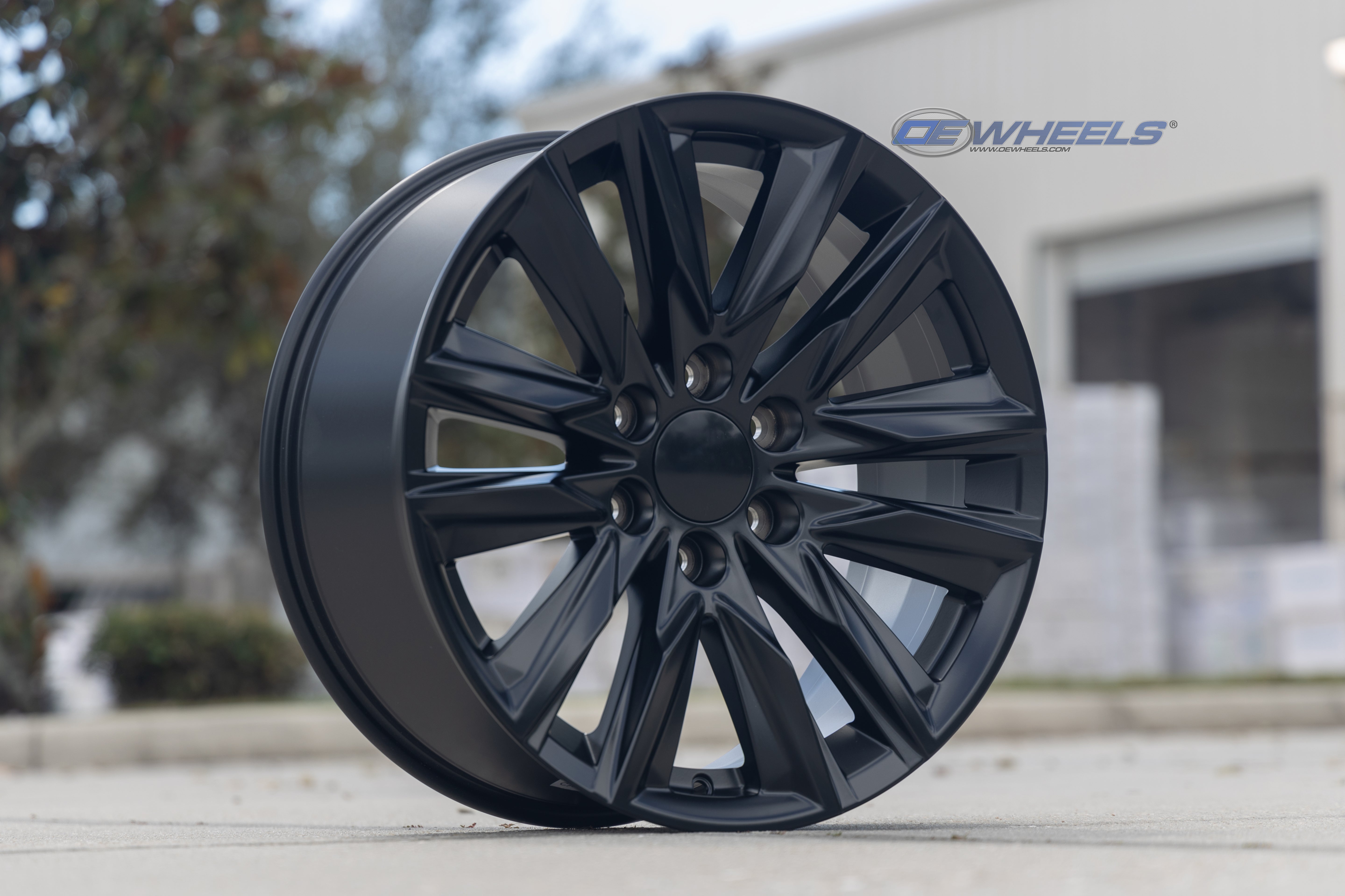 OE Wheels CA91-20090-6550-28B1 20" Replica fits Cadillac Escalade - Satin Black