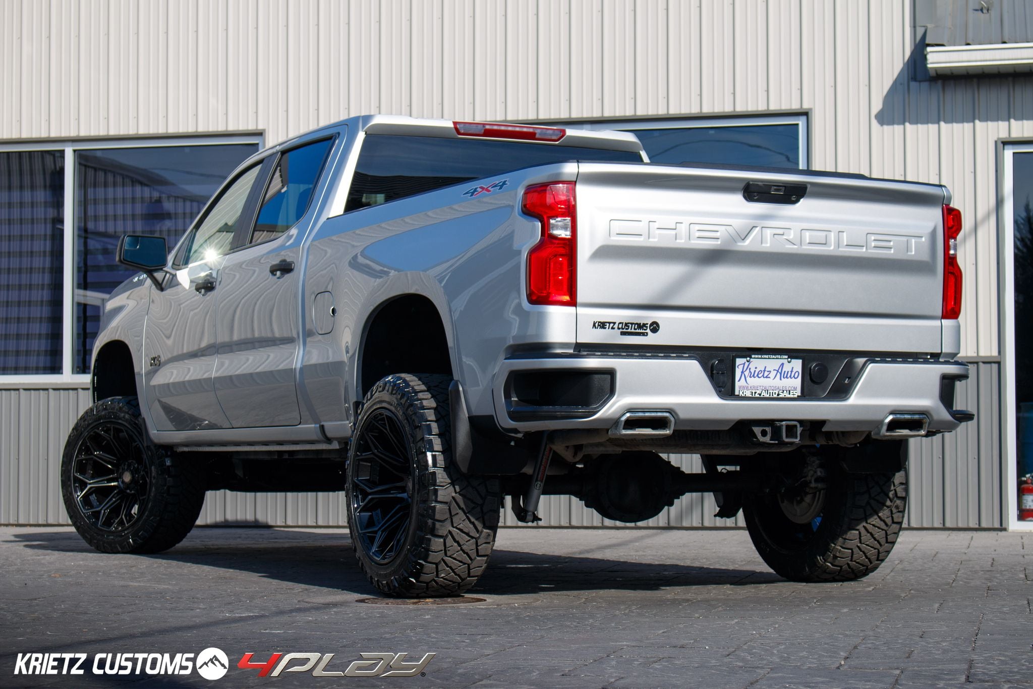 4PLAY 4P83-20090-6D55-0BBT Gen3 20x9 6x135mm & 6x5.5" +0et in Brushed Black
