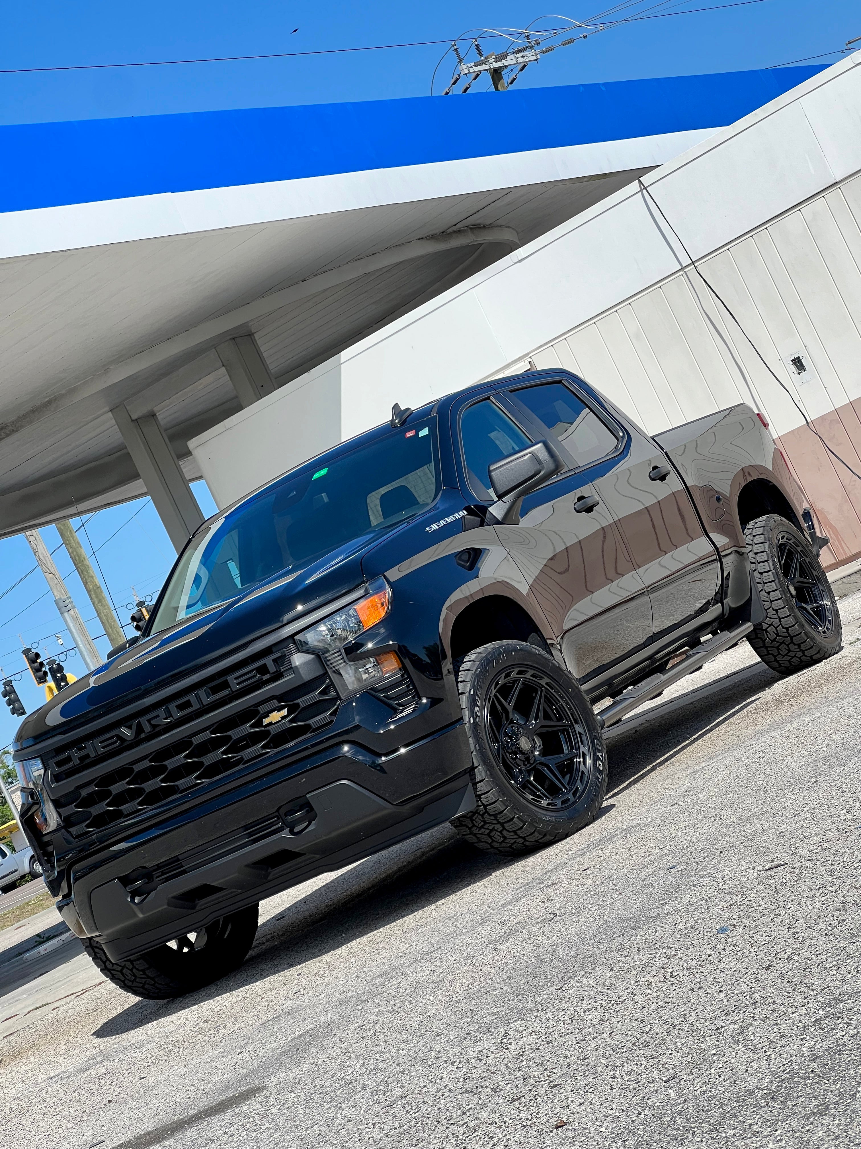 4PLAY 4P55-20100-6D55-18BBT Gen3 20x10 6x135mm & 6x5.5" -18et in Brushed Black