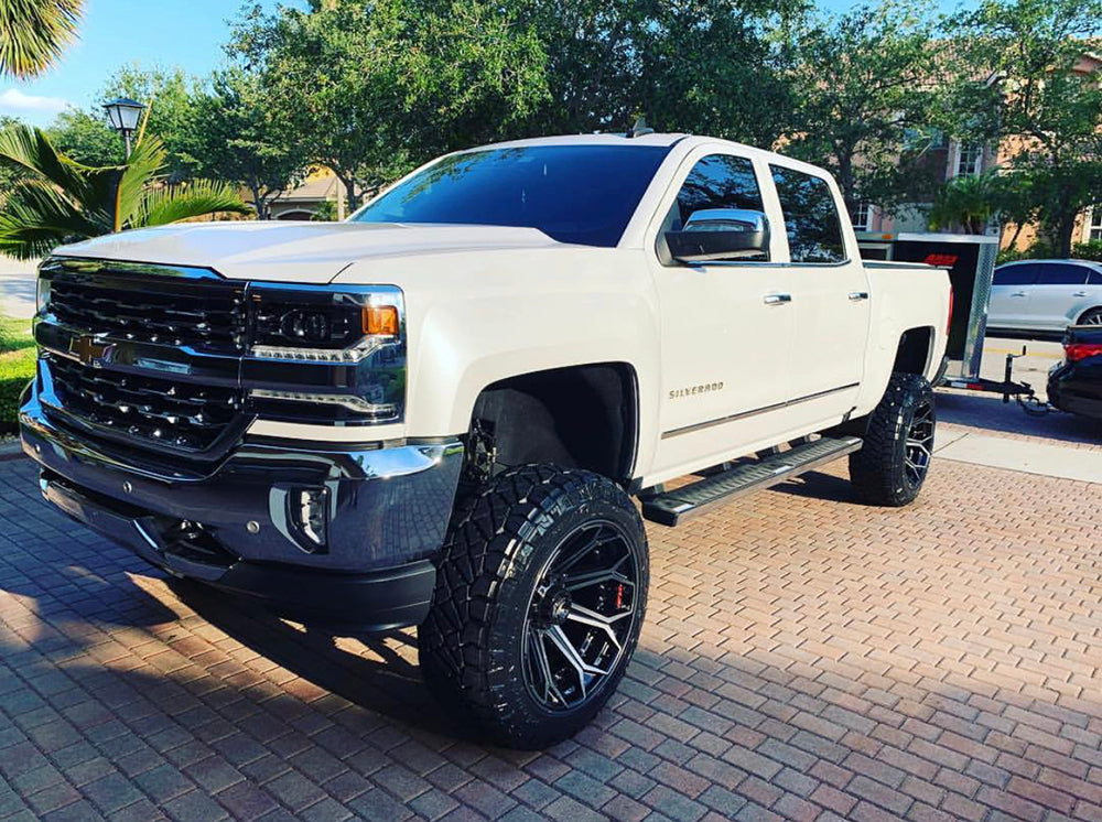 4PLAY 4P80R-20090-6D55-0BBT Gen2 20x9 6x135mm & 6x5.5" +0et in Brushed Black
